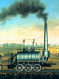 Steam Elephant Painting