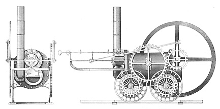 Trevithick Coalbrookdale Locomotive