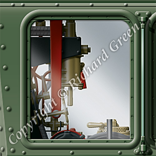 Loco Detail Enlargement Cab