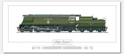 Fighter Command Locomotive Print